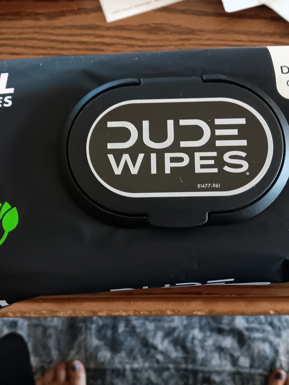 DUDE WIPES XL Flushable Wipes – Black Pack 6pks